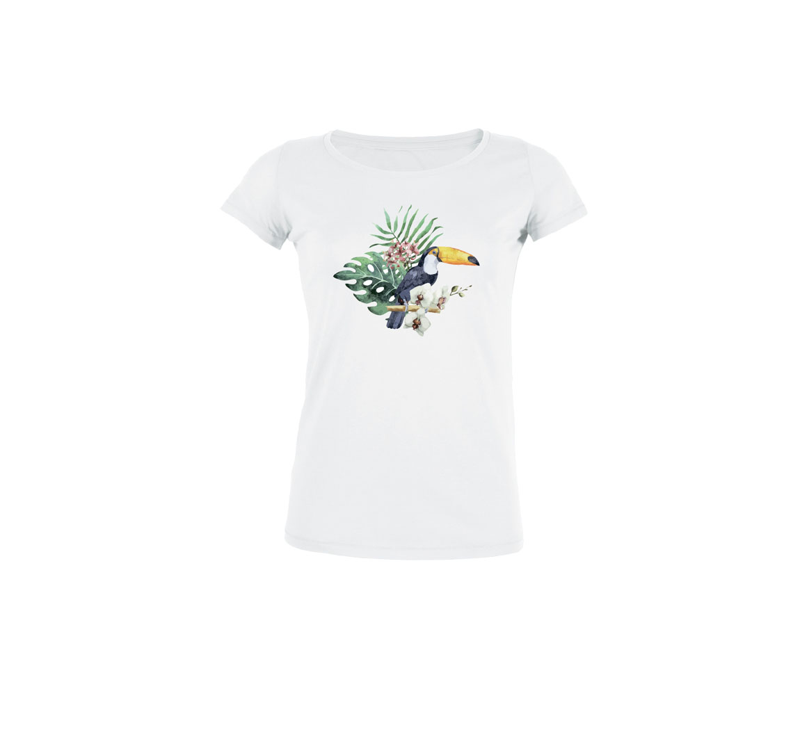 T-shirt femme coton bio T-shirt Basique