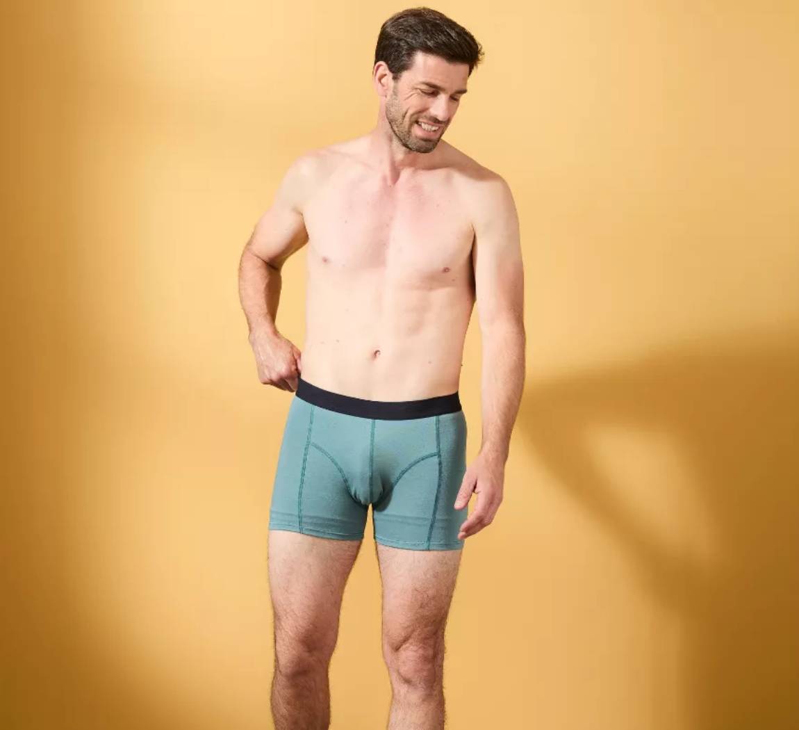 Vêtement Noir Hector Boxer modal coton