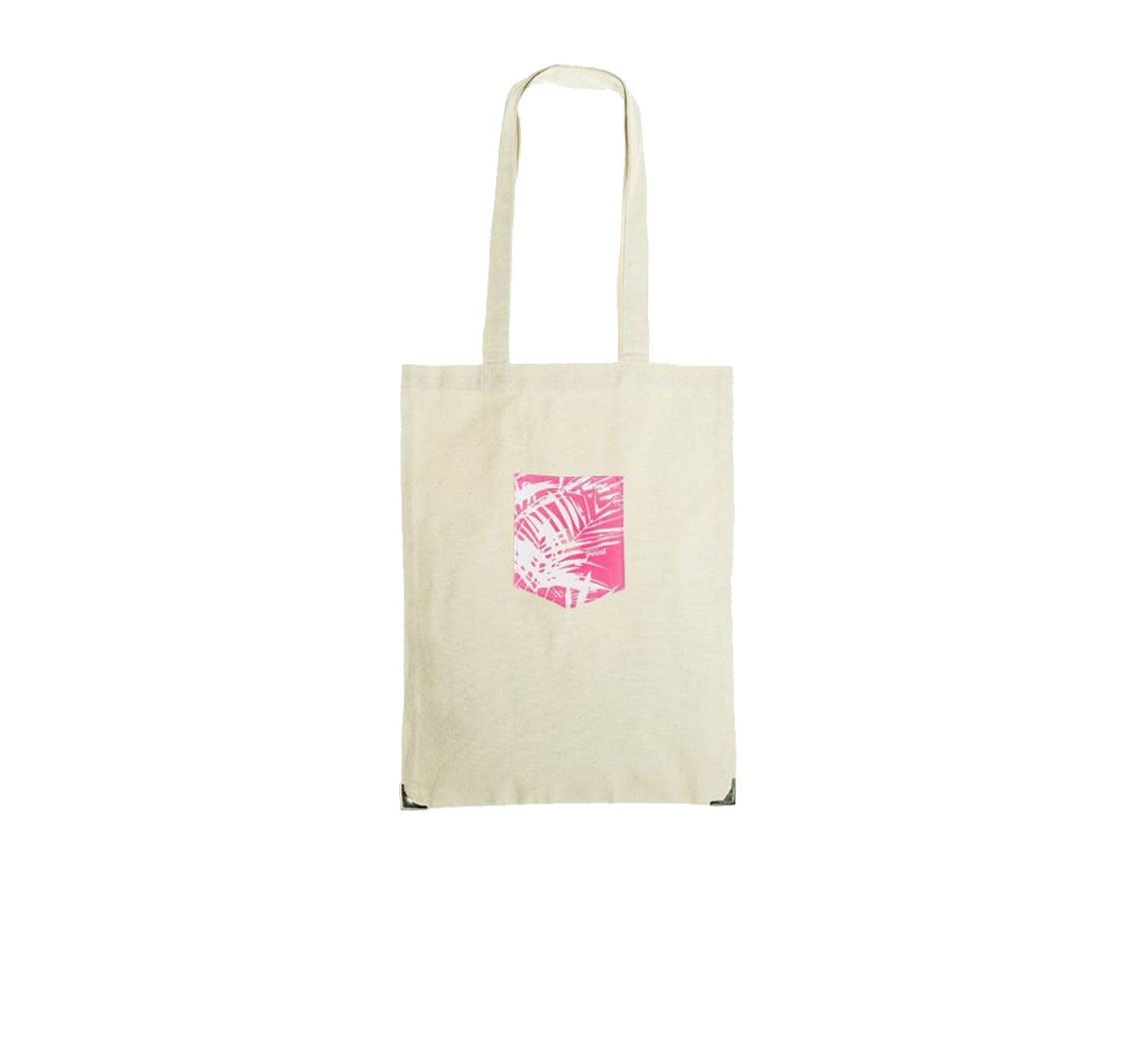 Cabas femme en toile poche blanc